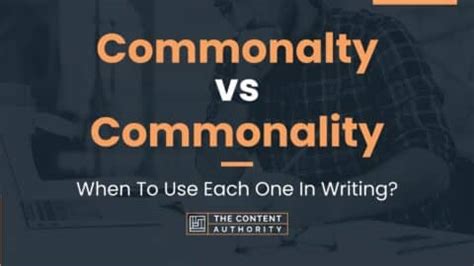 scamanality|commonality .